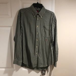 Tommy Hilfiger casual button down shirt. Size L